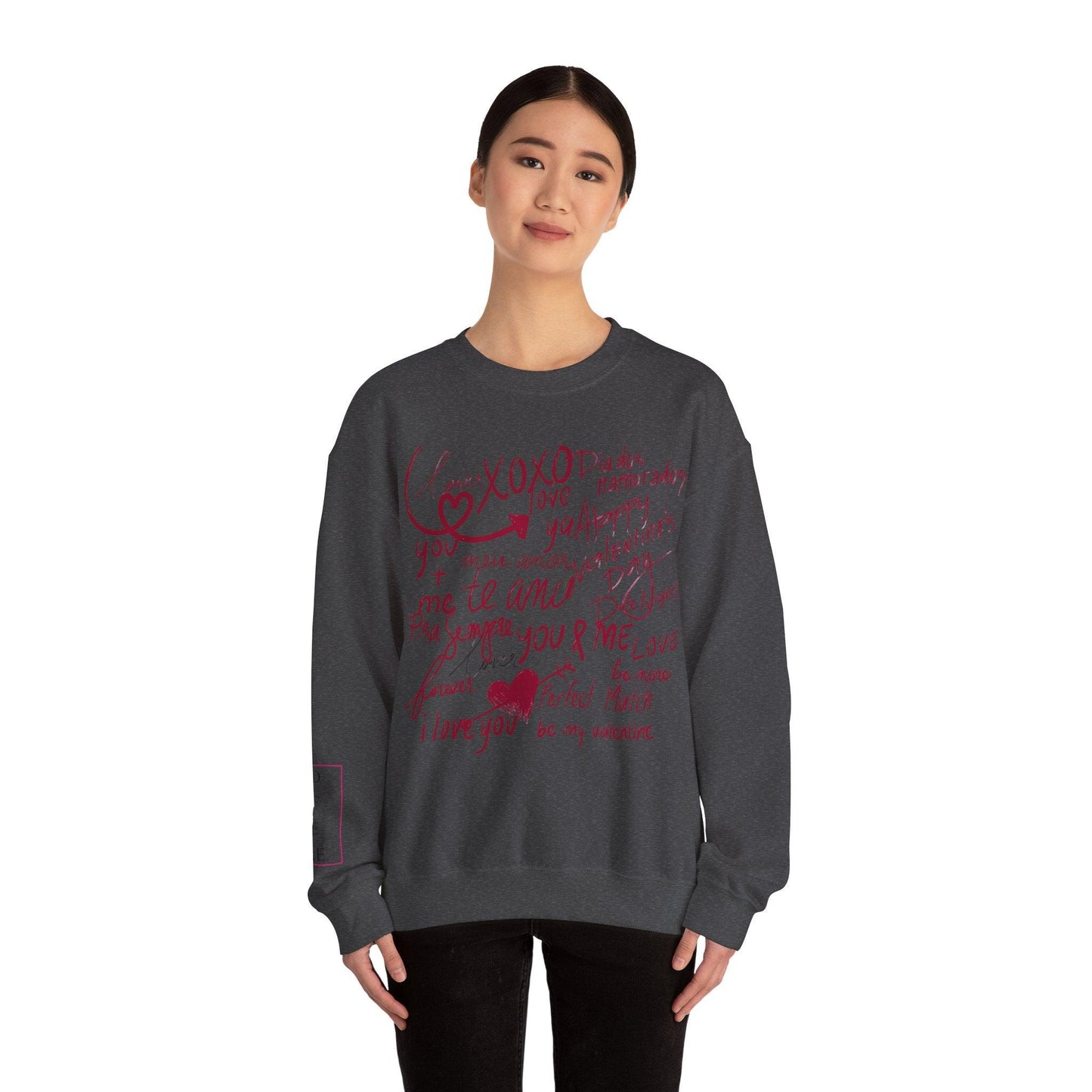 Valentines Unisex Signature Crewneck Sweatshirt - COFFEEBRE