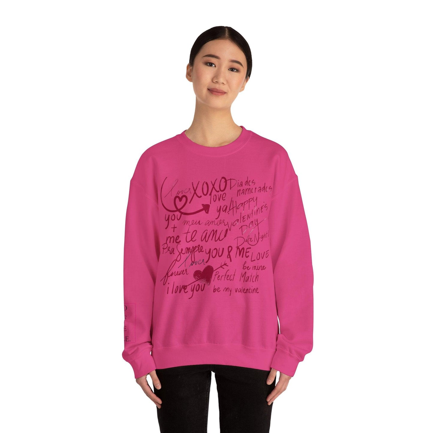 Valentines Unisex Signature Crewneck Sweatshirt - COFFEEBRE