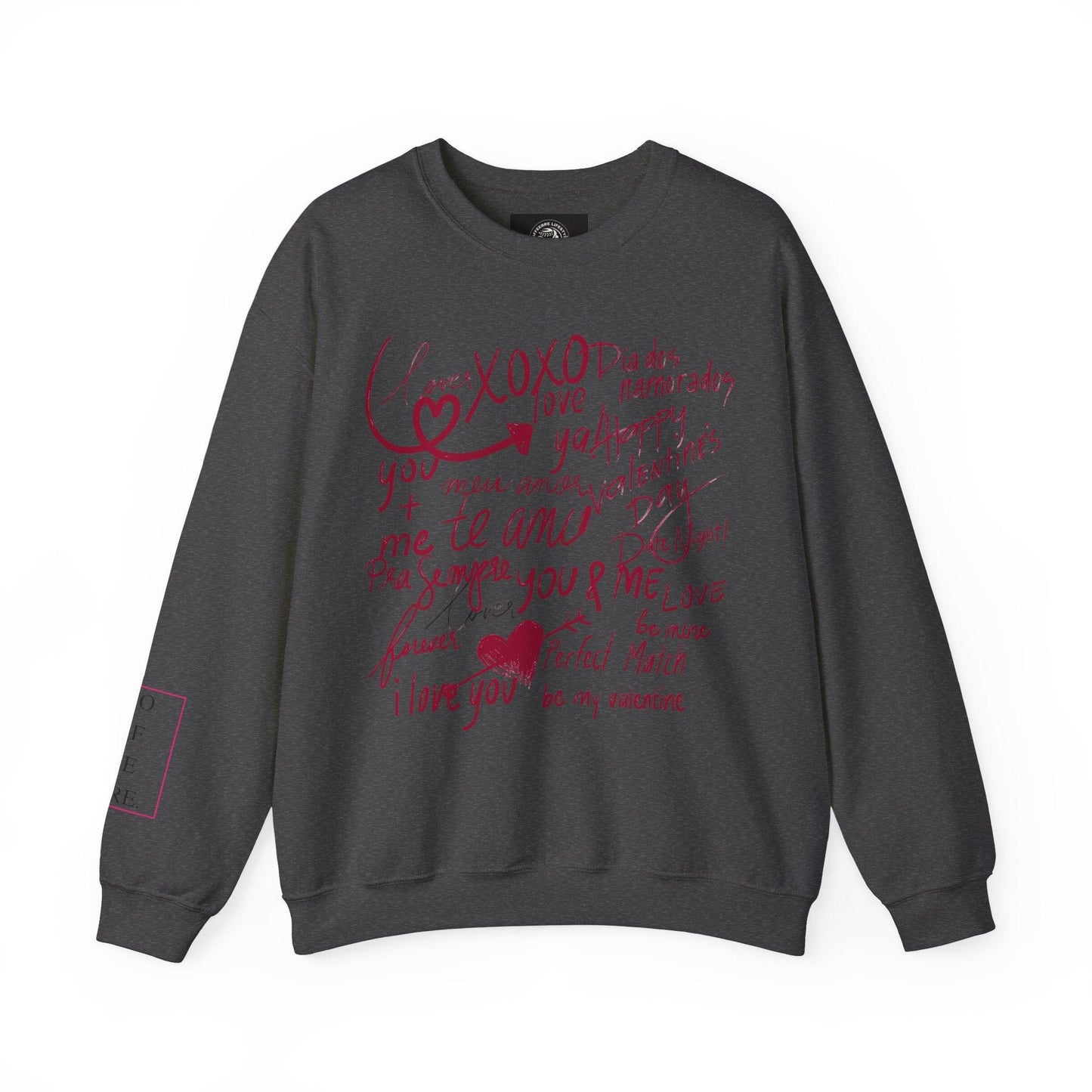 Valentines Unisex Signature Crewneck Sweatshirt - COFFEEBRE