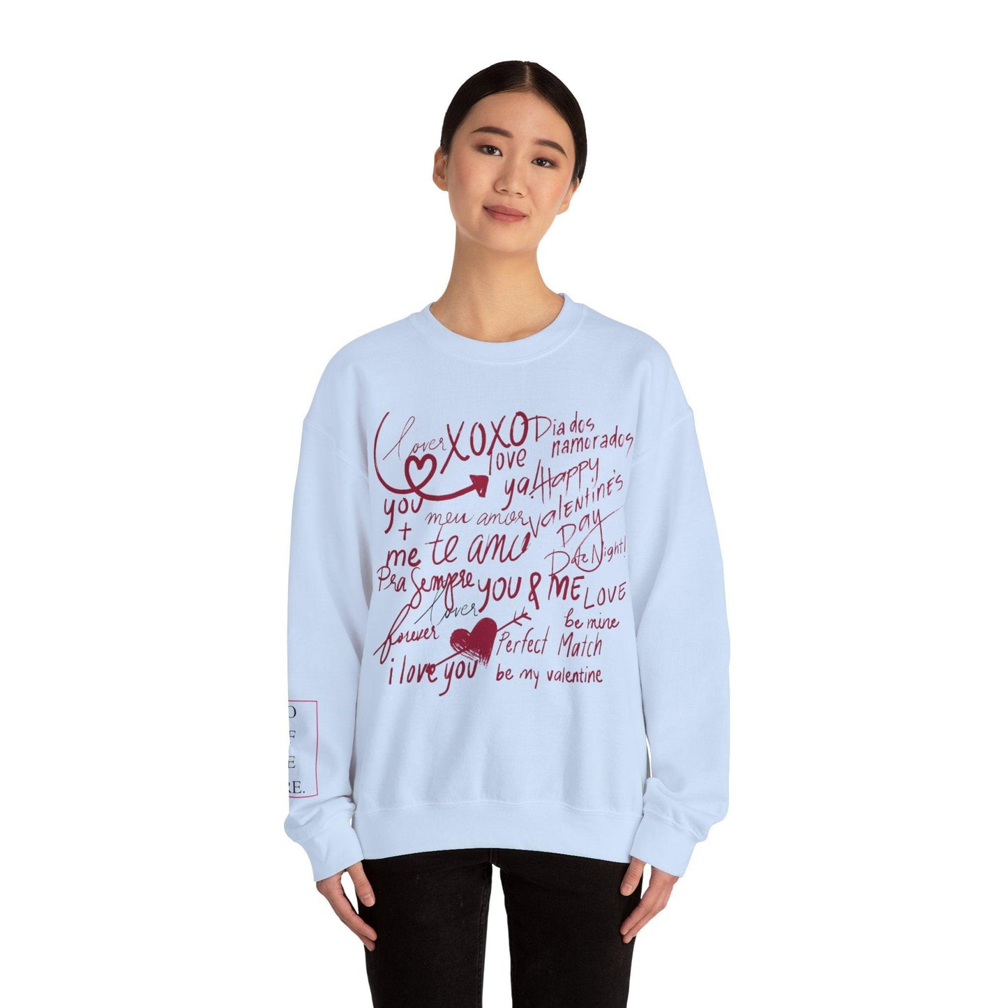Valentines Unisex Signature Crewneck Sweatshirt - COFFEEBRE
