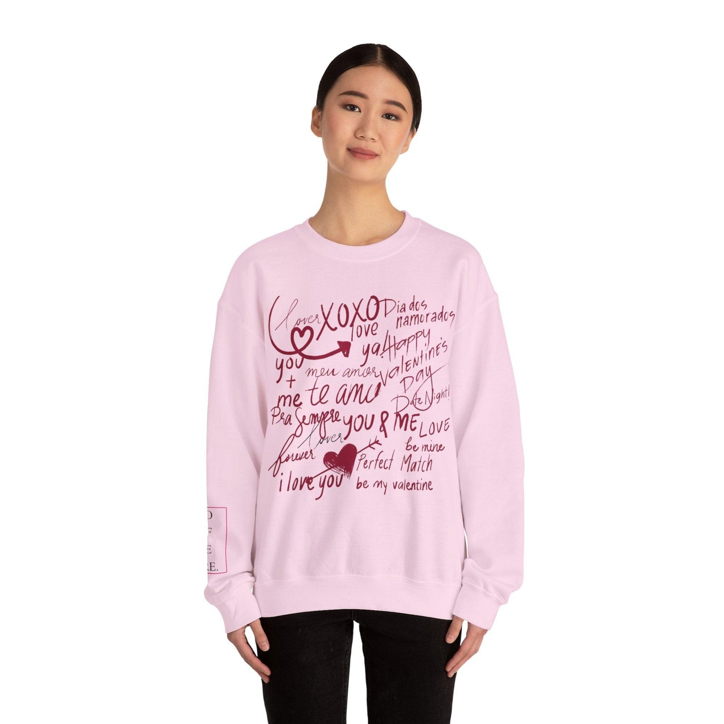 Valentines Unisex Signature Crewneck Sweatshirt - COFFEEBRE