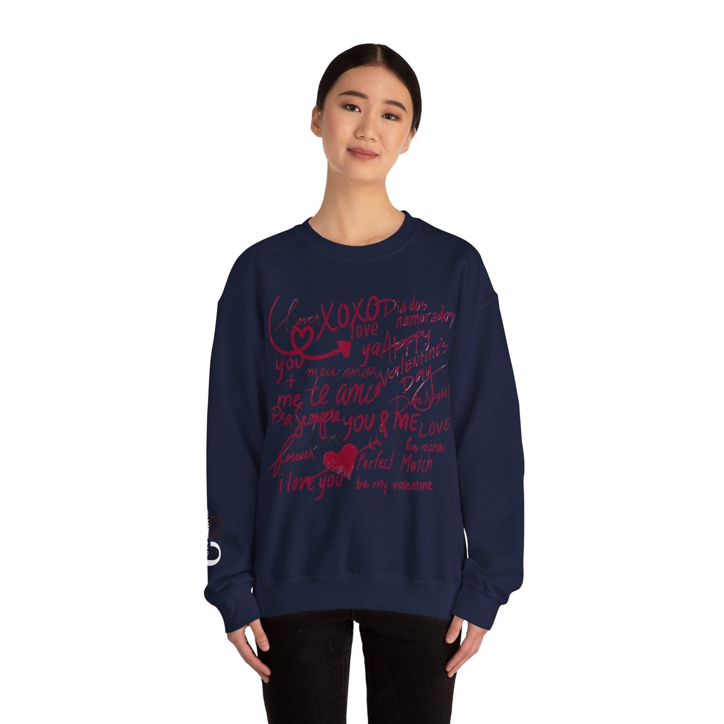 Valentines Unisex Signature Crewneck Sweatshirt - COFFEEBRE
