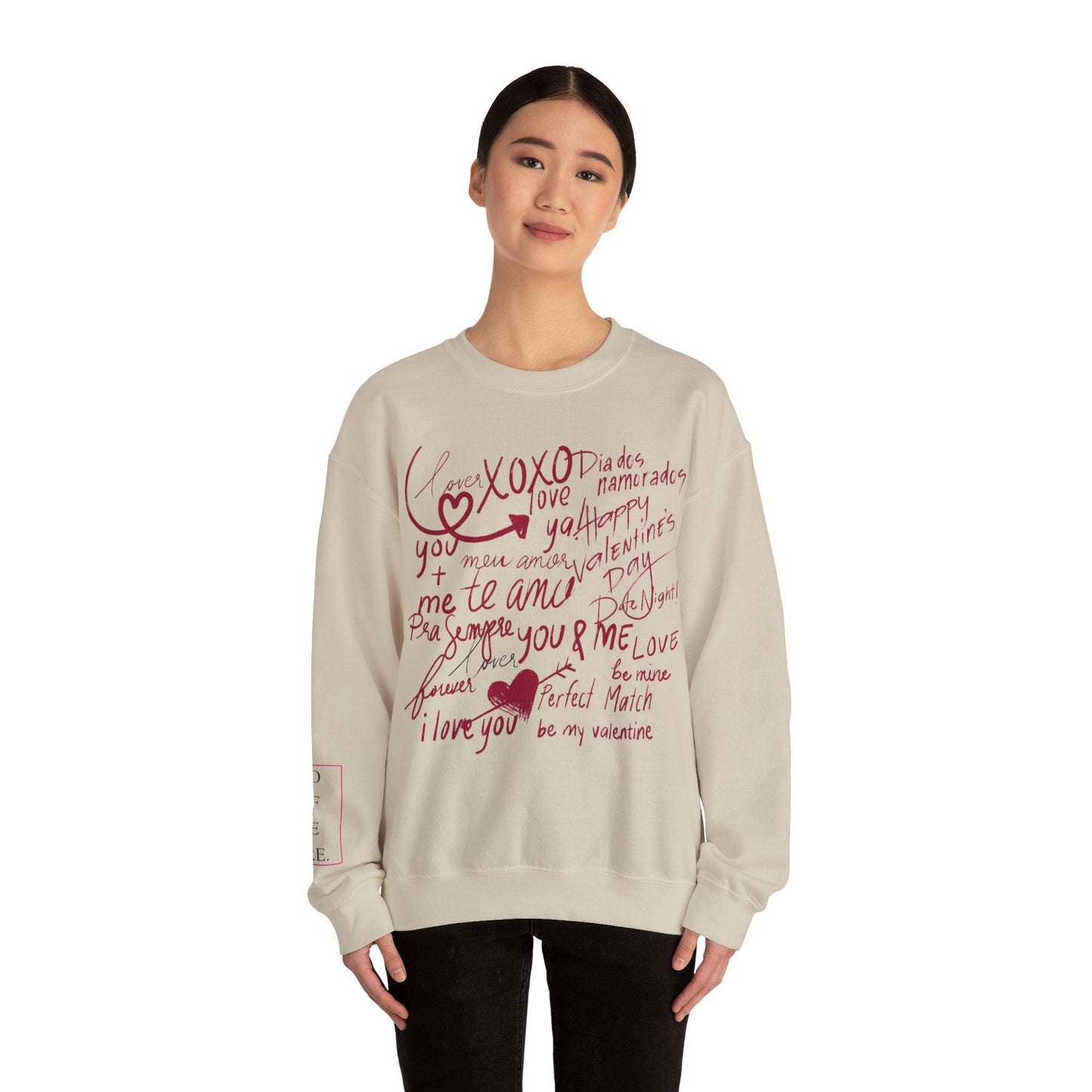 Valentines Unisex Signature Crewneck Sweatshirt - COFFEEBRE