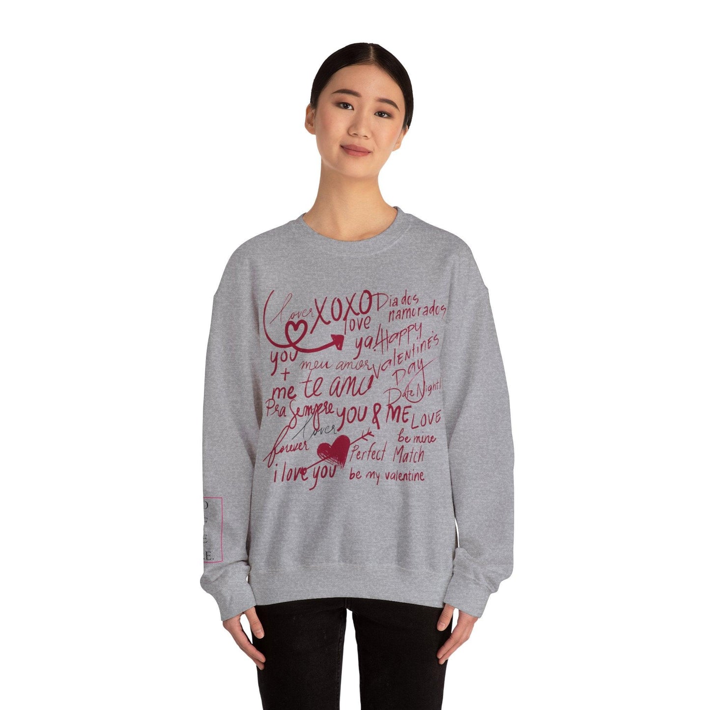 Valentines Unisex Signature Crewneck Sweatshirt - COFFEEBRE