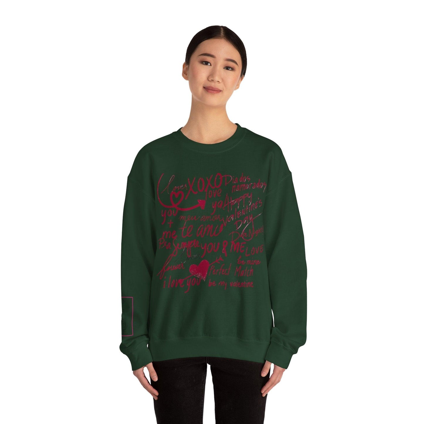 Valentines Unisex Signature Crewneck Sweatshirt - COFFEEBRE