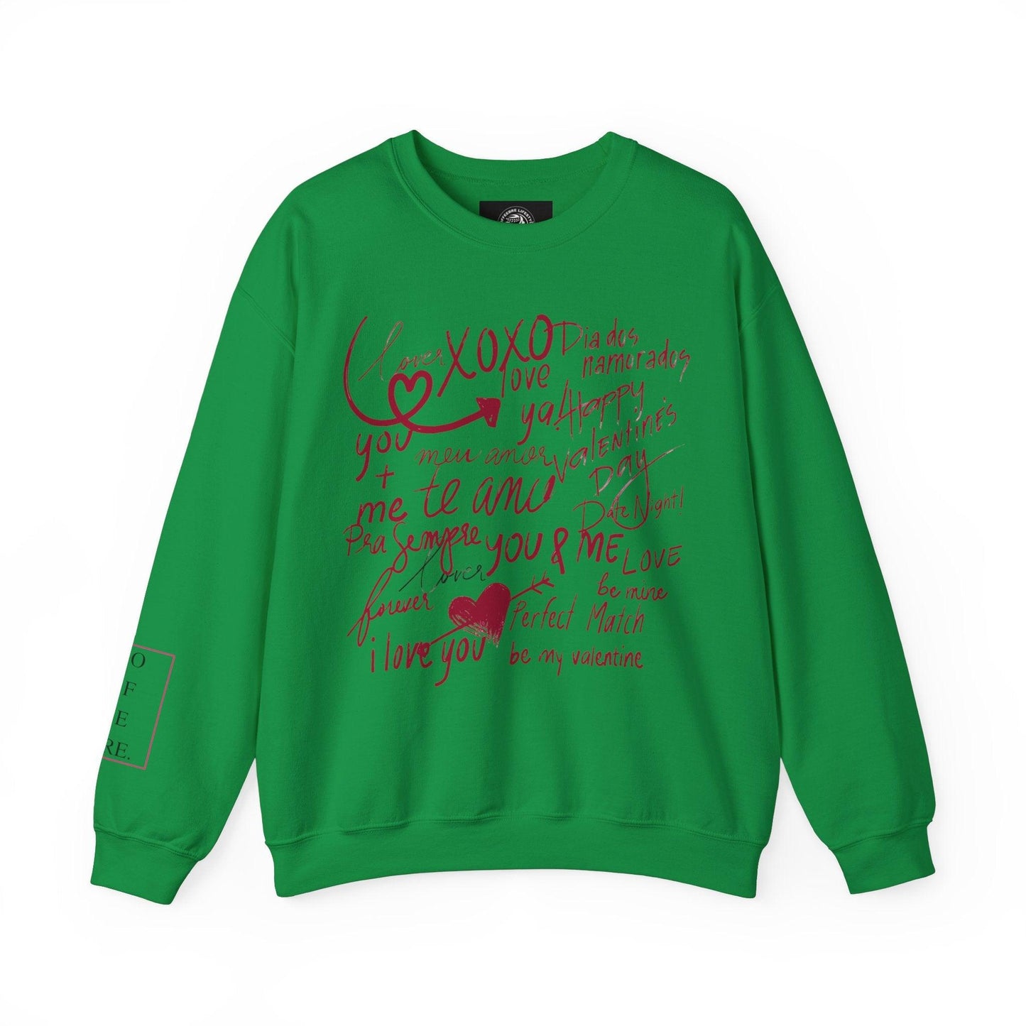 Valentines Unisex Signature Crewneck Sweatshirt - COFFEEBRE