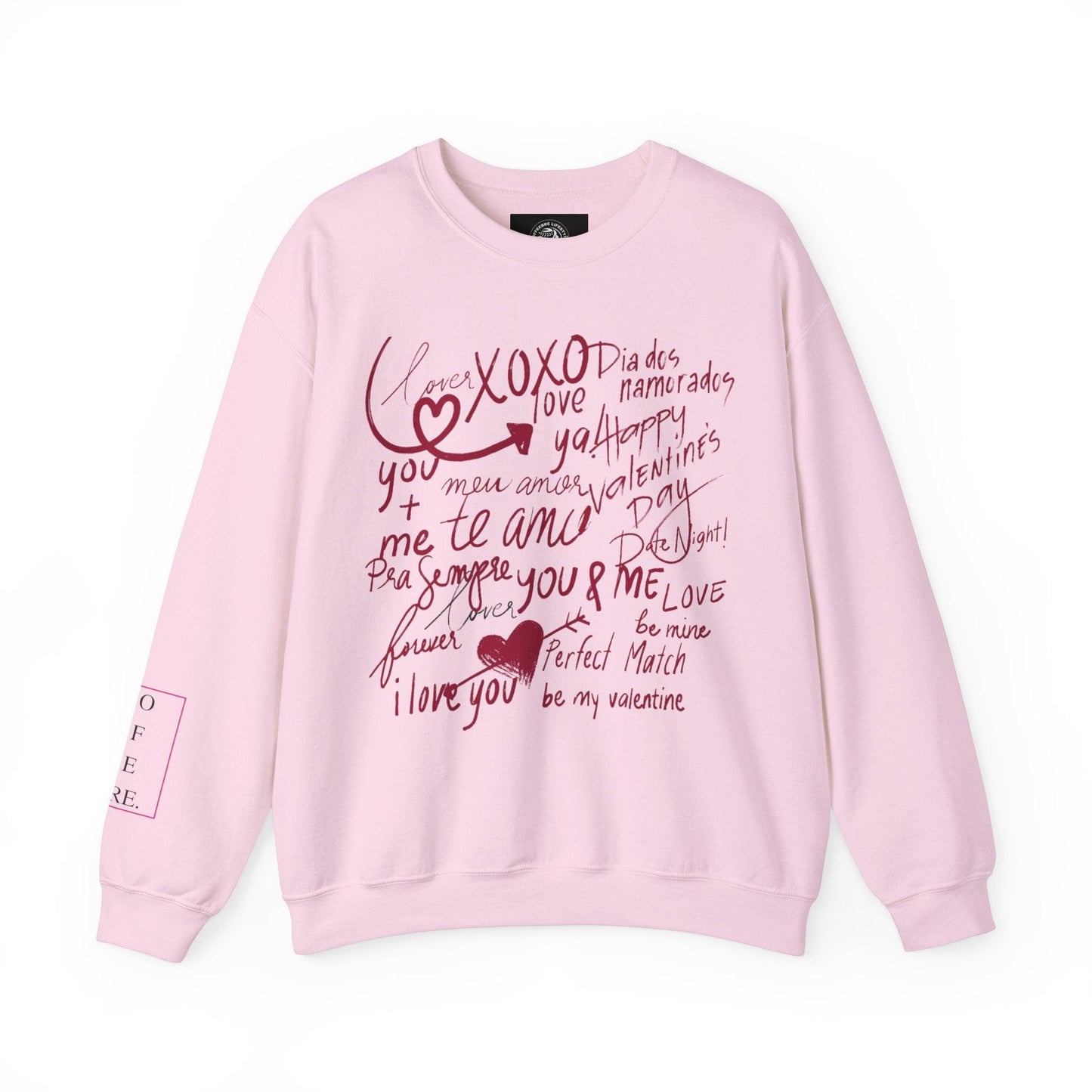 Valentines Unisex Signature Crewneck Sweatshirt - COFFEEBRE