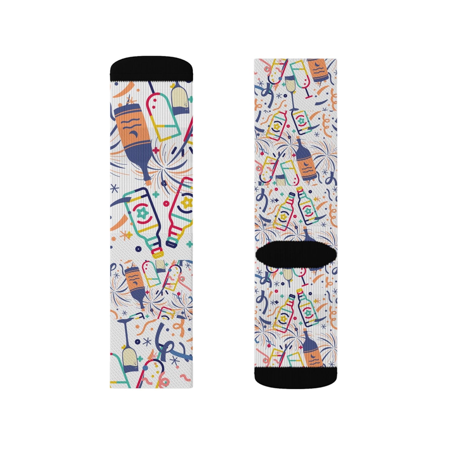 Wine and Cocktail Party SocksWine and Cocktail Party Socks