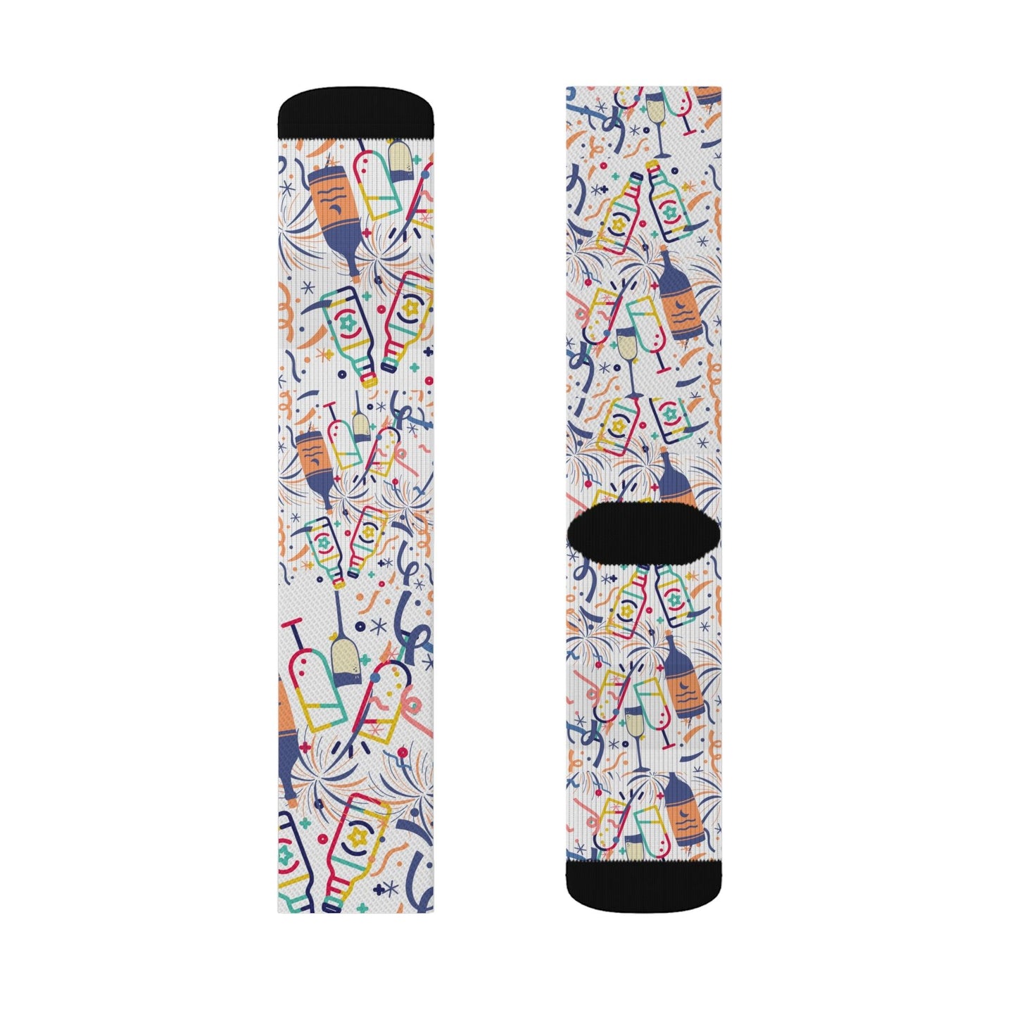 Wine and Cocktail Party Socks