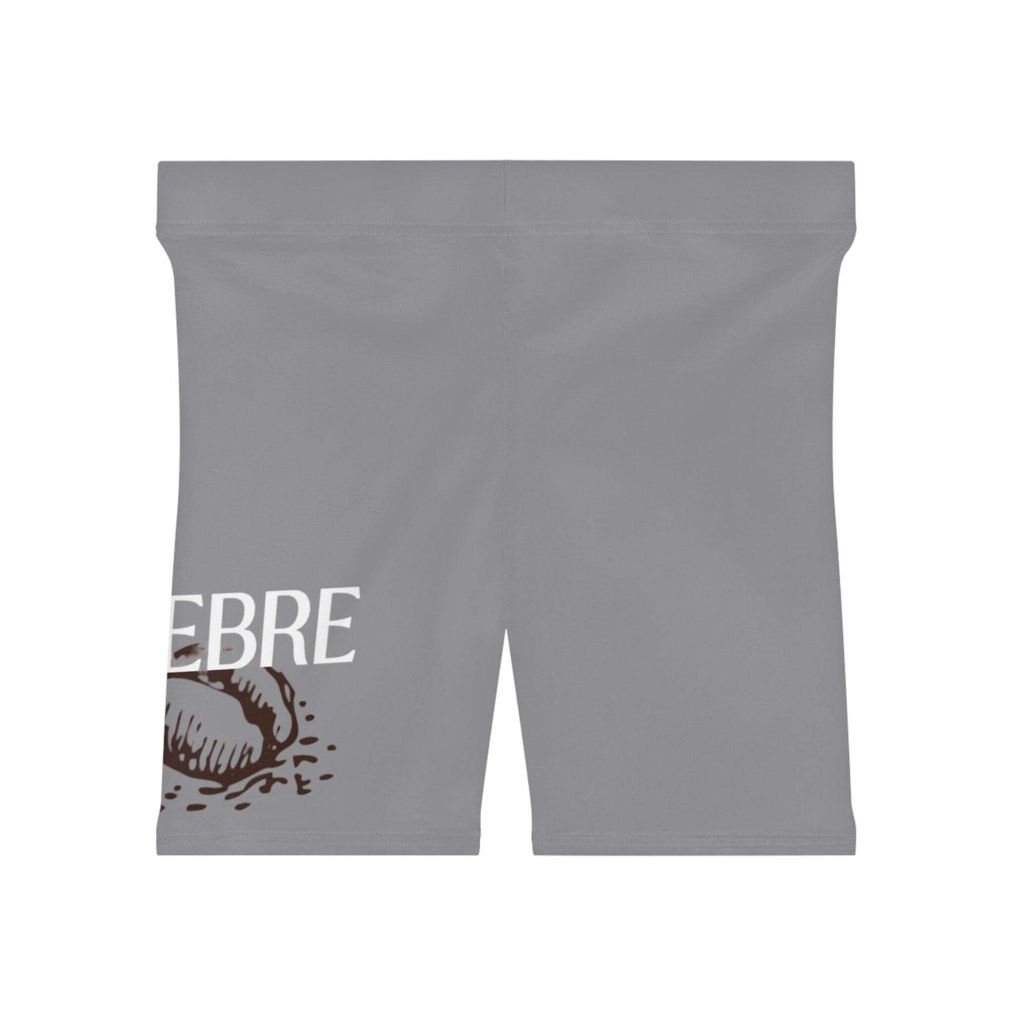 Women's Grey Biker Shorts