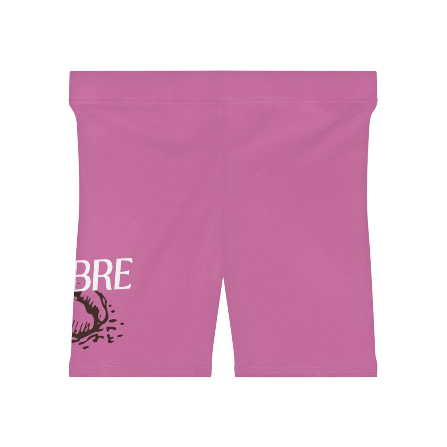 Women's Light Pink Biker Shorts