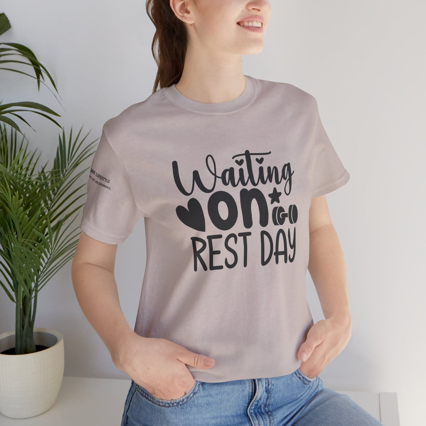 Rest Day Fitness Workout T-Shirt