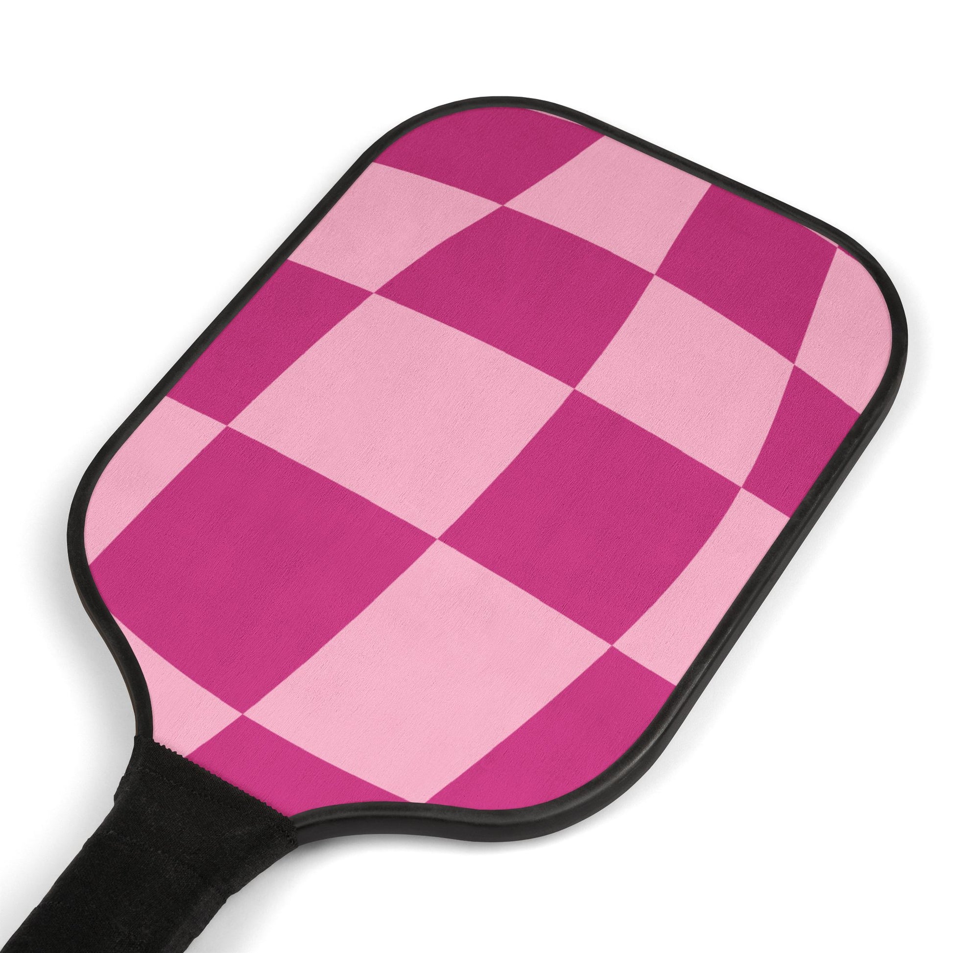 Pink Checkered Pickleball Paddle Kit - COFFEEBRE