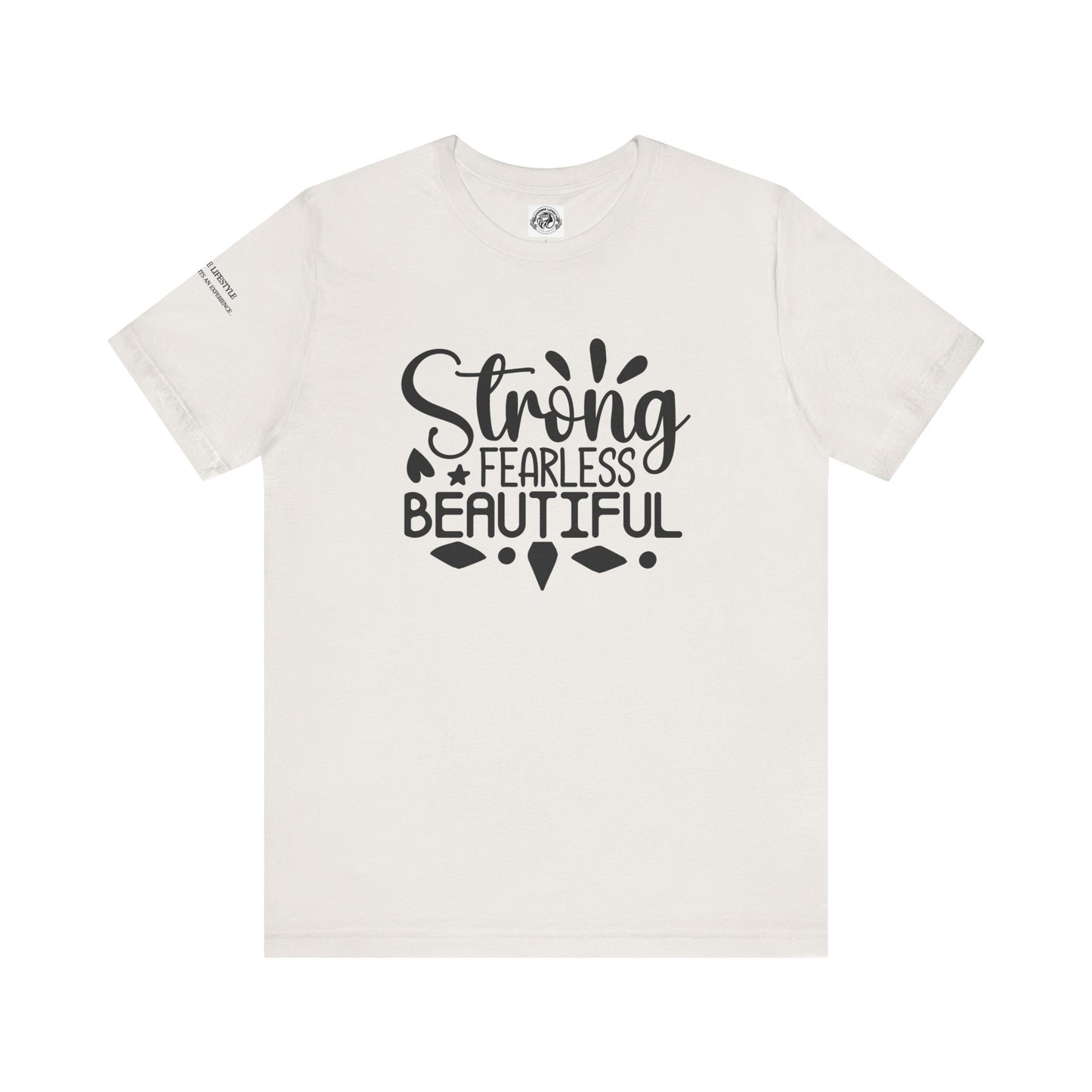 Strong Fearless Fitness Workout T-Shirt