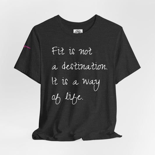 Fit Yoga Fitness Workout T-Shirt