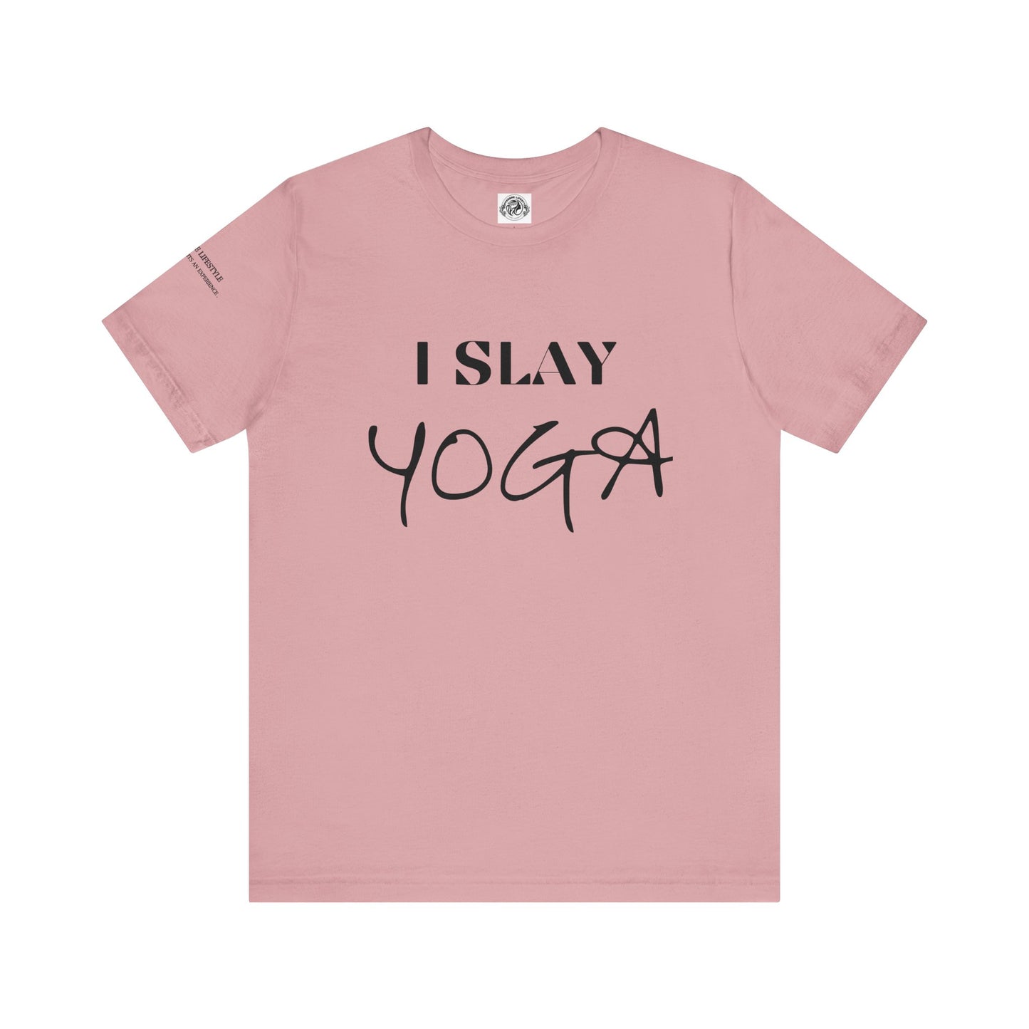 I Slay Yoga Workout T-Shirt - COFFEEBRE