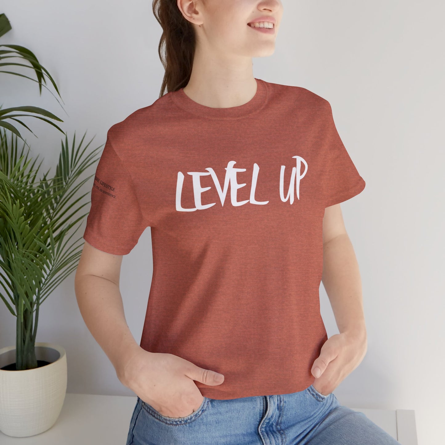 Fitness T-Shirt -  Level Up Workout Shirt