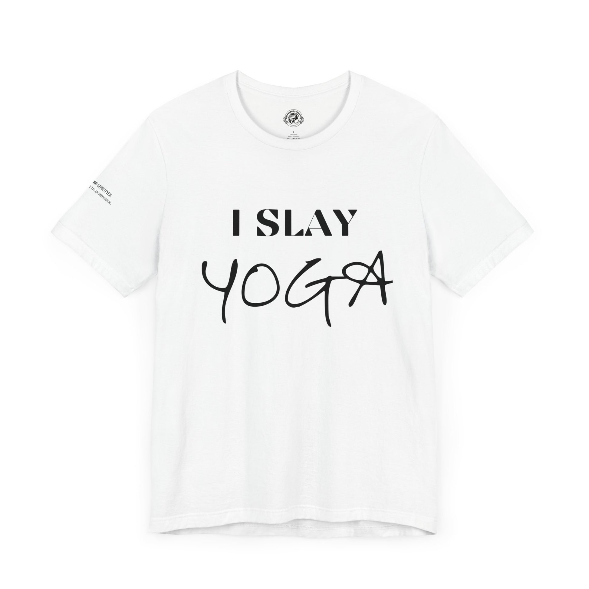 I Slay Yoga Workout T-Shirt - COFFEEBRE