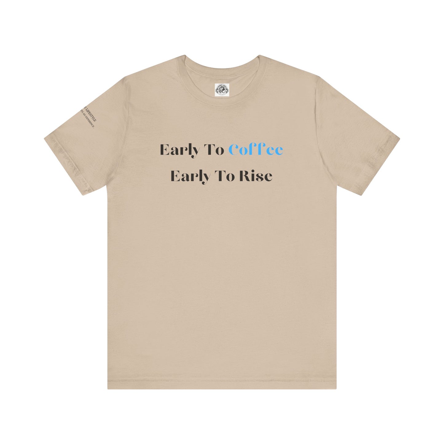 Fitness T-Shirt - Early To Coffee Workout