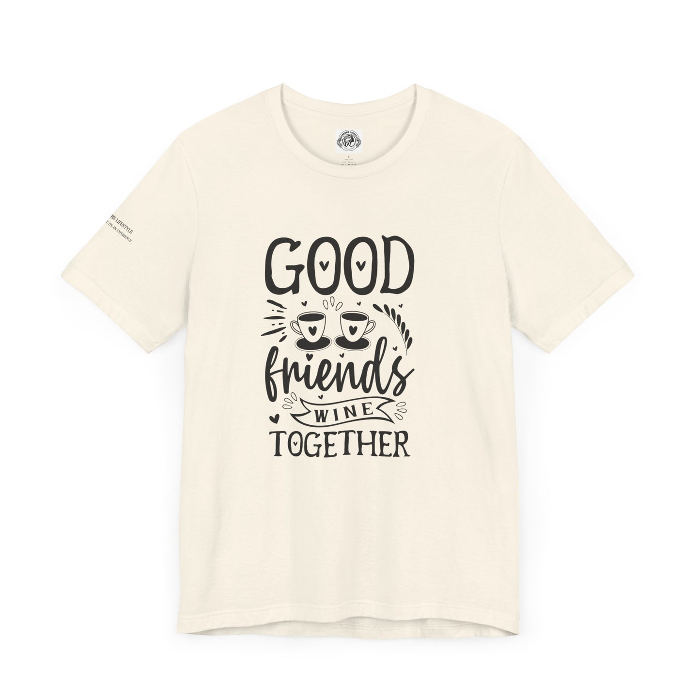 Fitness T-Shirt -Good Friends Workout Shirt