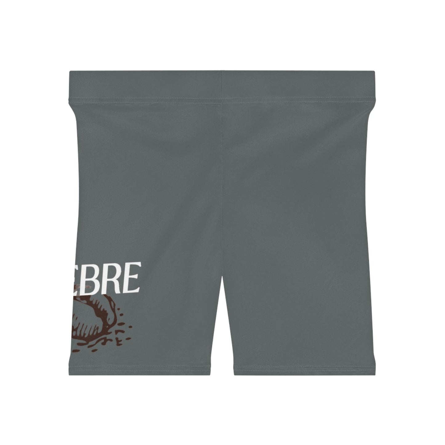 Women's Dark Grey Biker Shorts