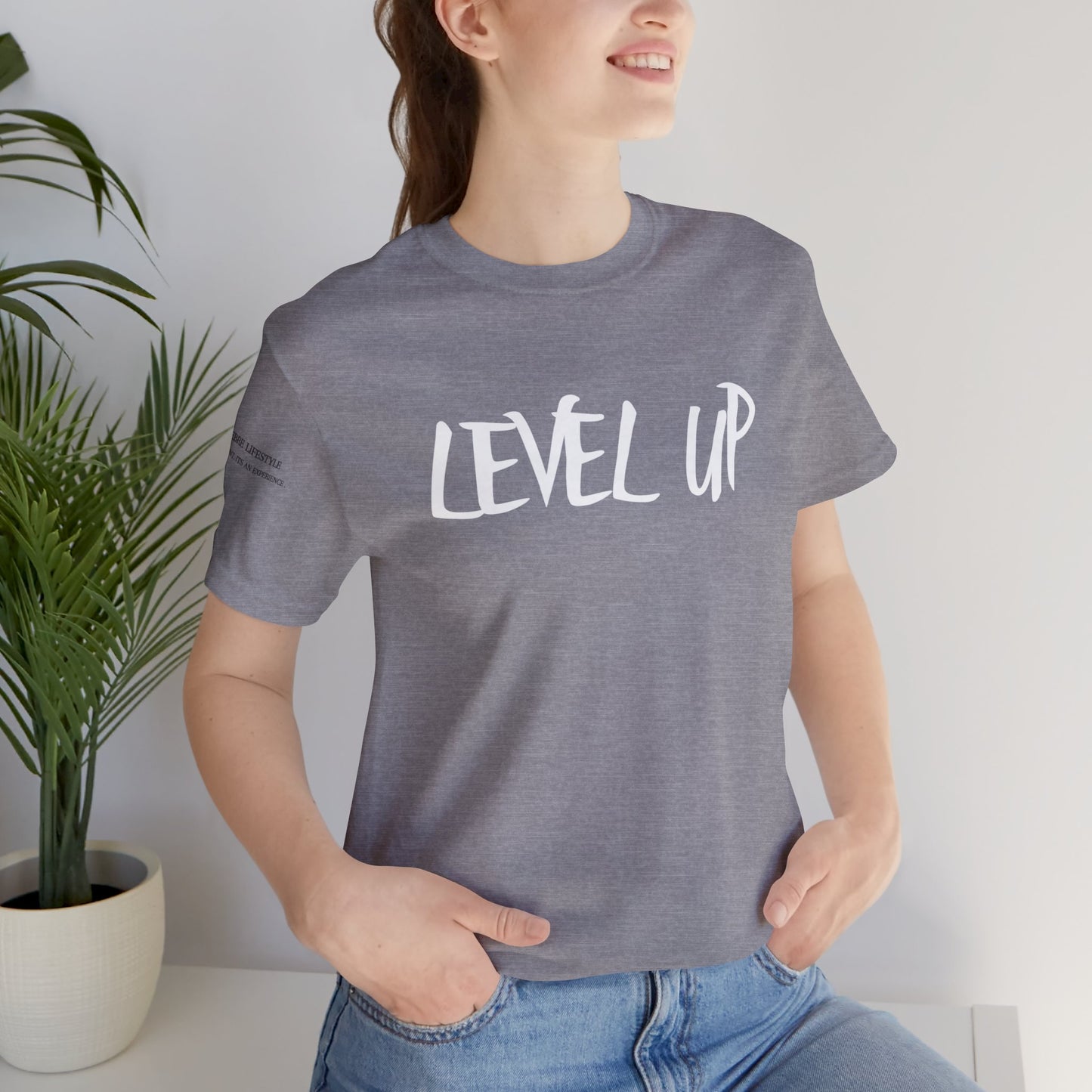 Fitness T-Shirt -  Level Up Workout Shirt