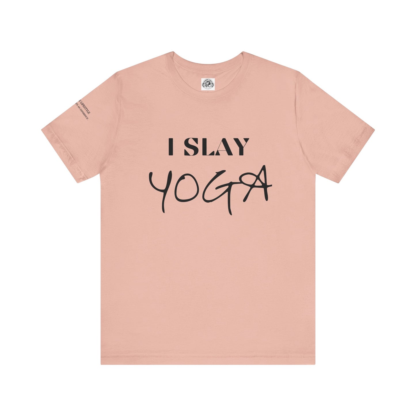 I Slay Yoga Workout T-Shirt - COFFEEBRE