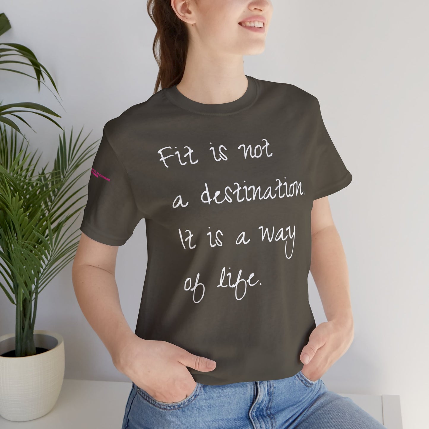 Fit Yoga Fitness Workout T-Shirt