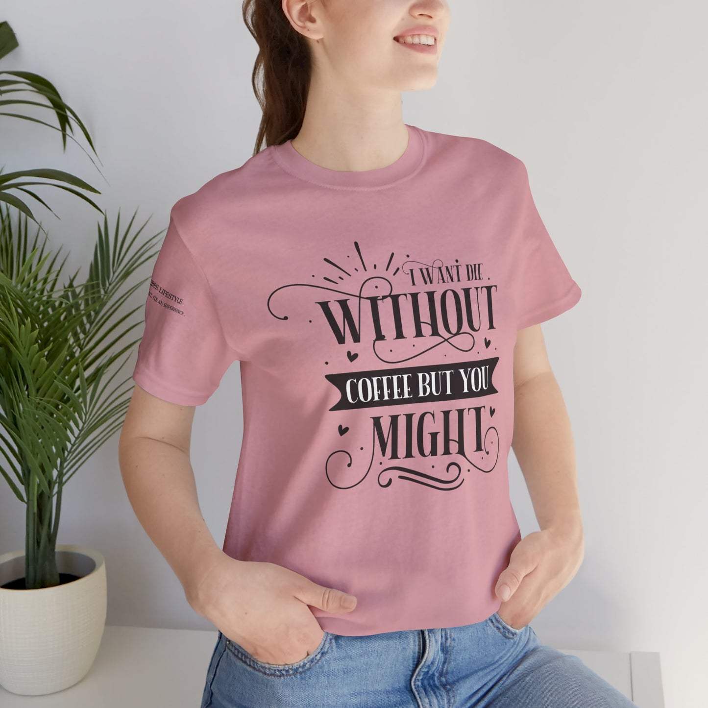 Fitness T-Shirt - Without Coffee Workout Shirt