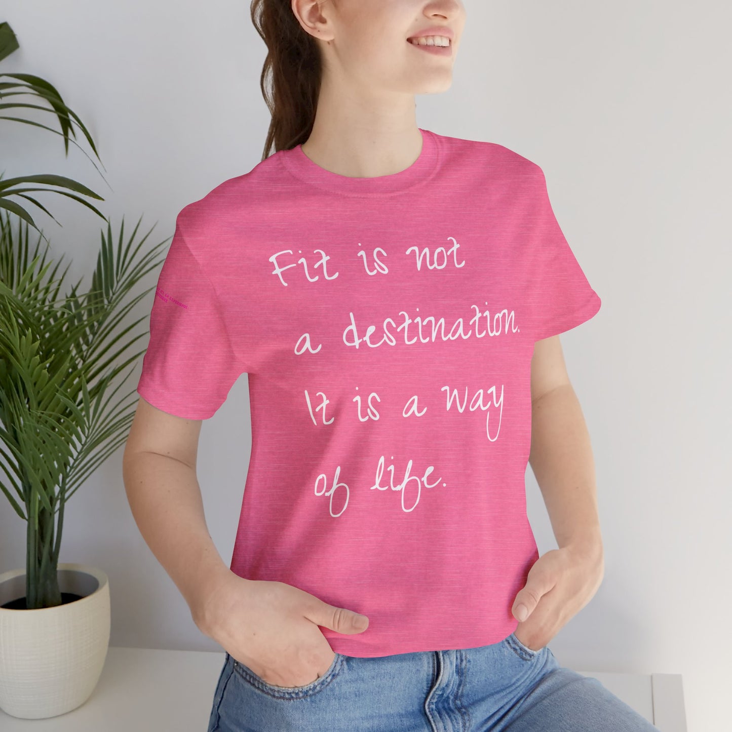 Fit Yoga Fitness Workout T-Shirt