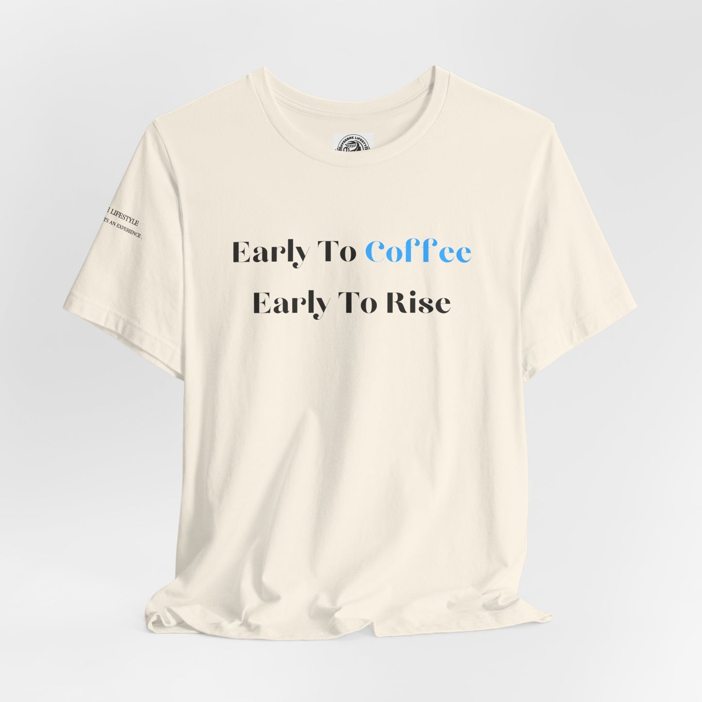 Fitness T-Shirt - Early To Coffee Workout