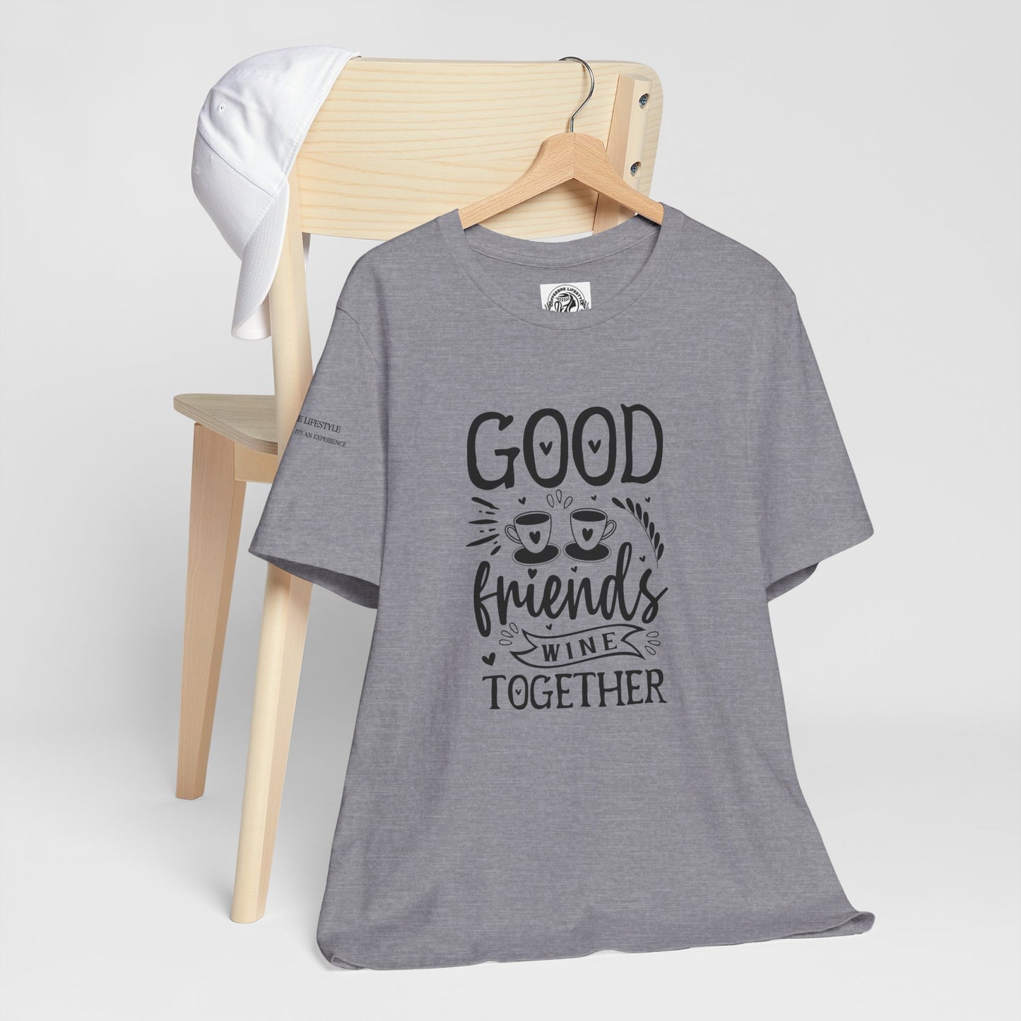 Fitness T-Shirt -Good Friends Workout Shirt