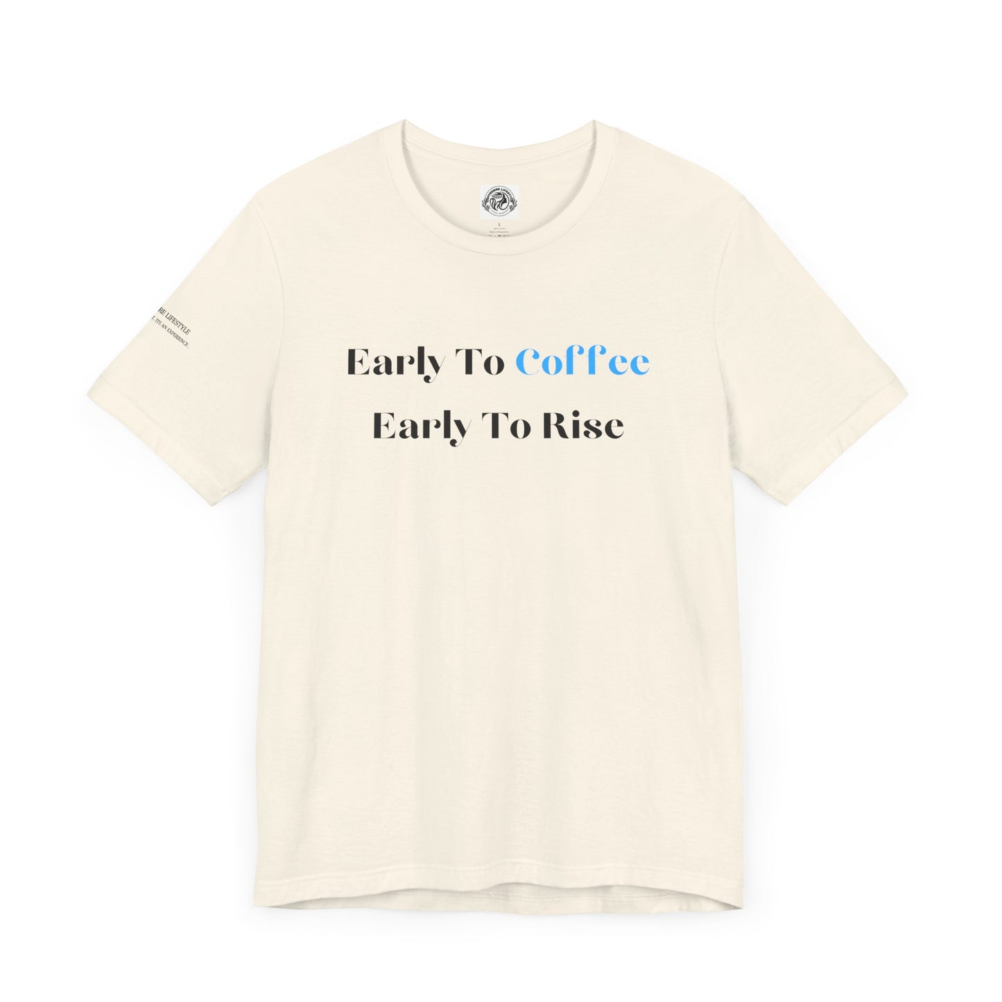 Fitness T-Shirt - Early To Coffee Workout