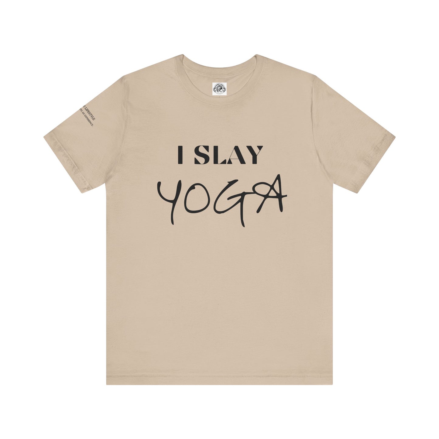 I Slay Yoga Workout T-Shirt - COFFEEBRE