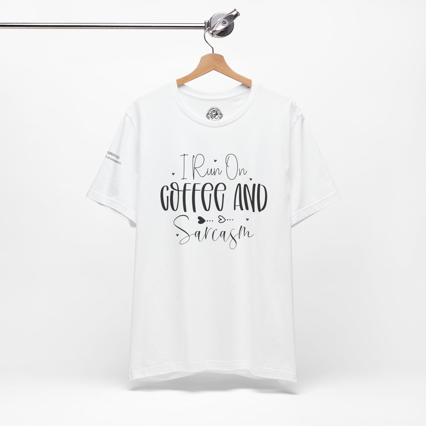 Fitness T-Shirt - I Run On Coffee Workout Shirt - COFFEEBRE