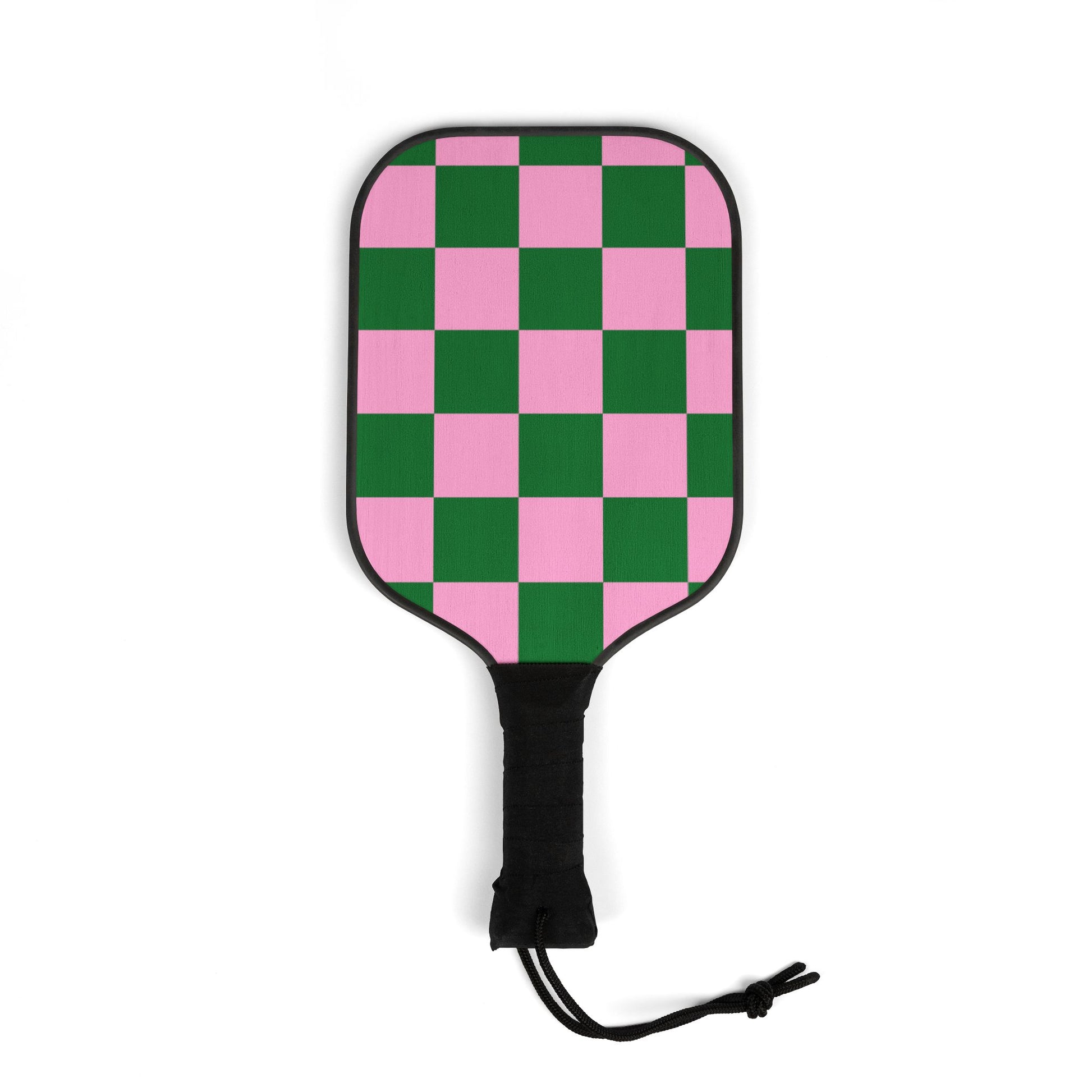 Green Checkered Pickleball Paddle Kit - COFFEEBRE