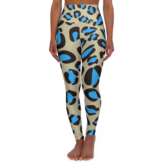 Leopard High Waisted Yoga Leggings - COFFEEBRE