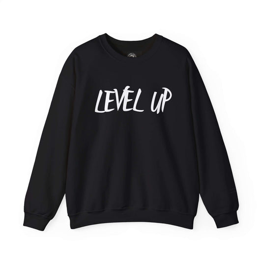 Level Up Fitness Crewneck Sweatshirt - COFFEEBRE