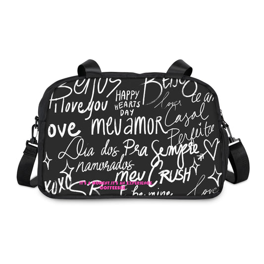 Love Letter Fitness Gym Handbag - COFEEBRE