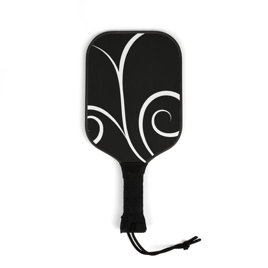 White Spiral Pickleball Paddle Kit -- COFFEEBRE