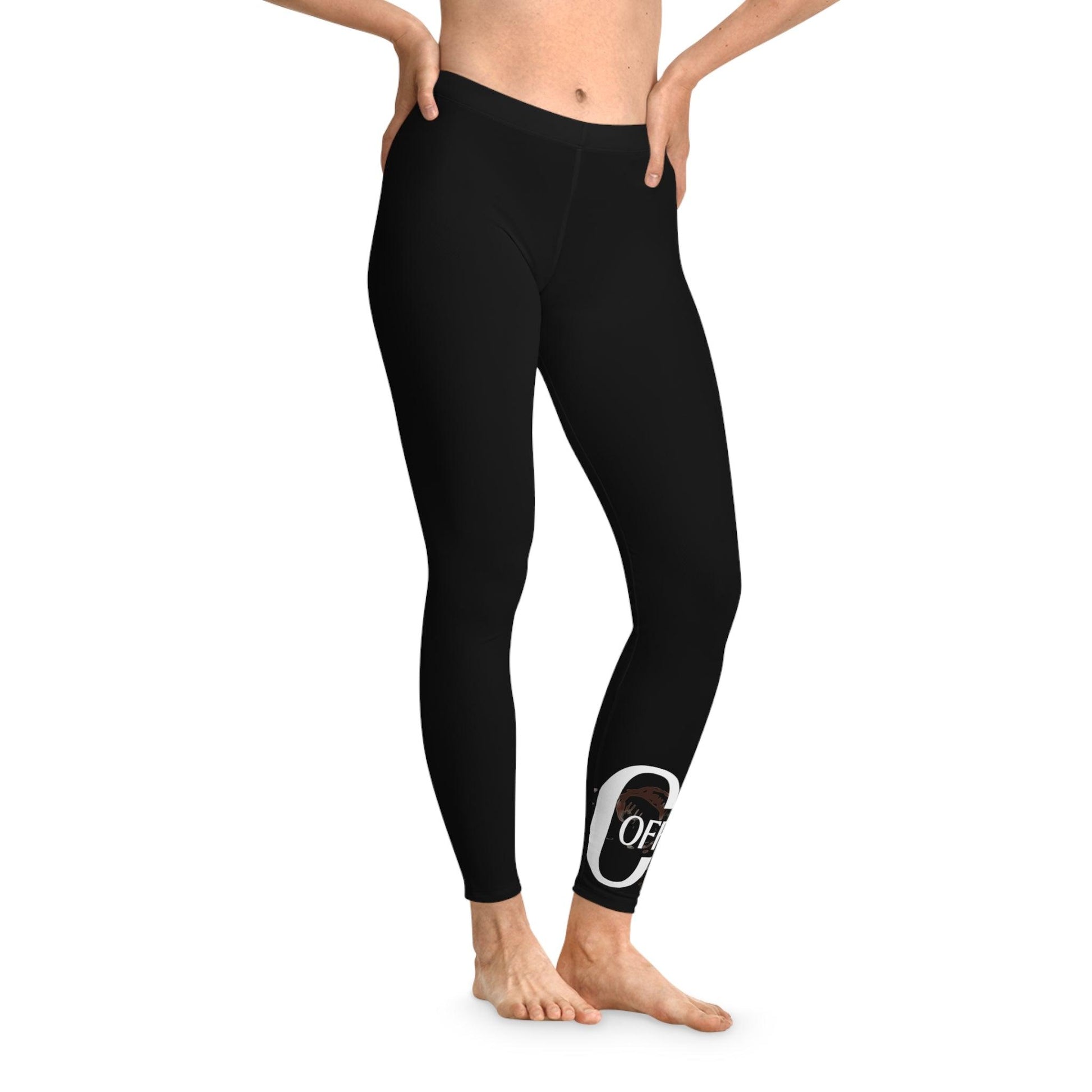 Black Stretchy Leggings - COFFEEBRE