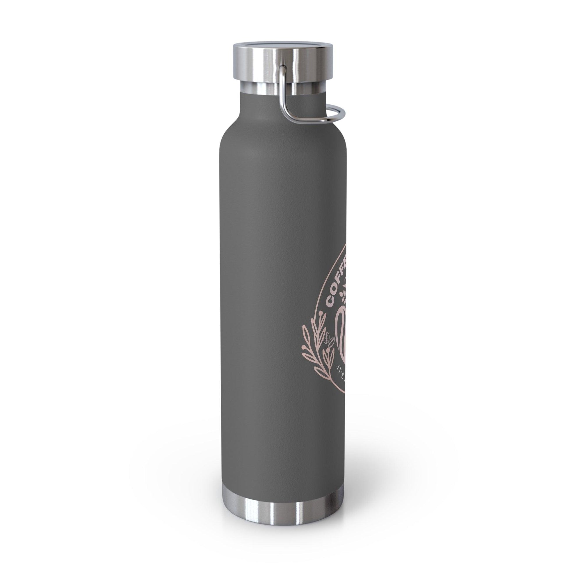 Coffee and Grind Travel Copper Vacuum Insulated Bottle, 22oz - COFFEEBRE