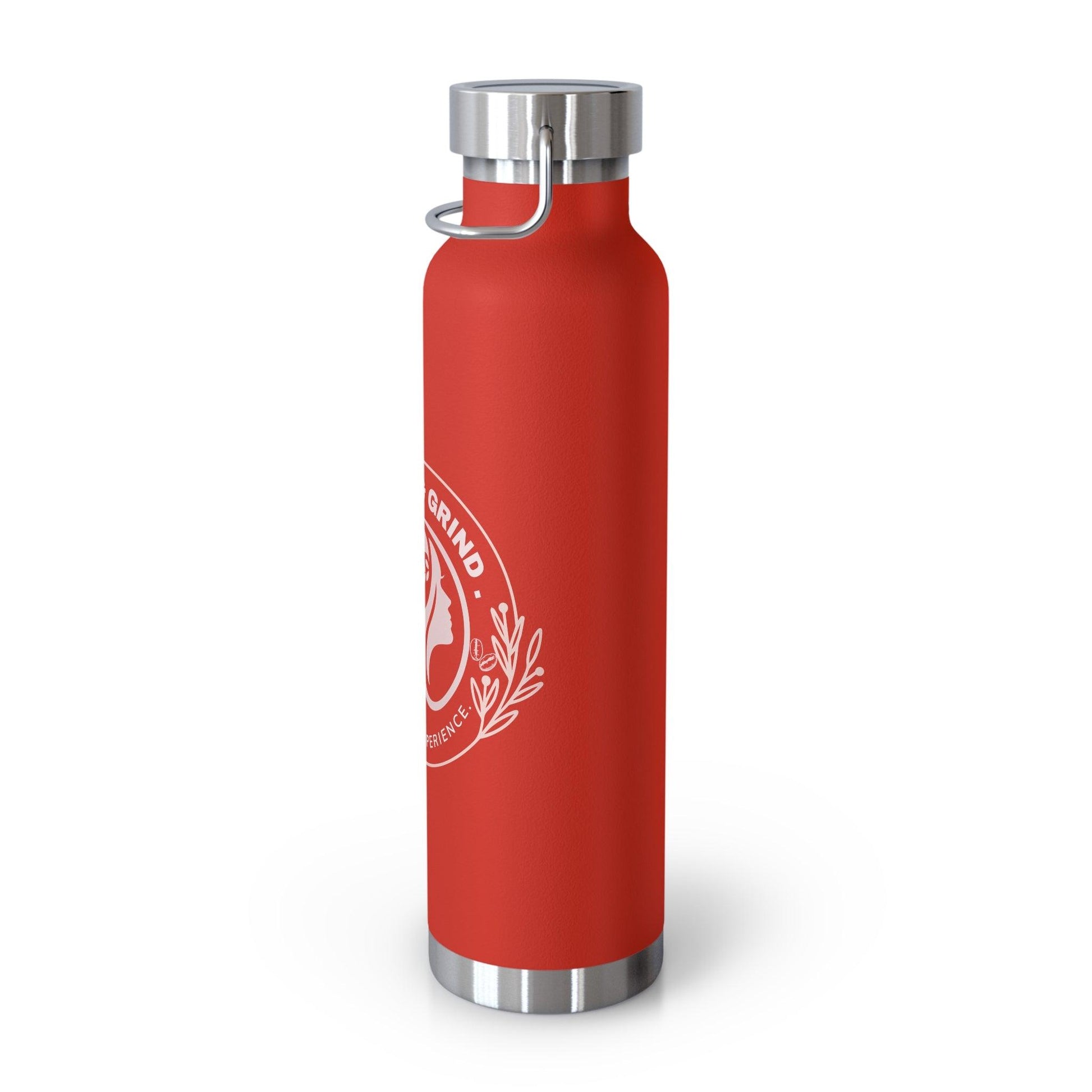 Coffee and Grind Travel Copper Vacuum Insulated Bottle, 22oz - COFFEEBRE