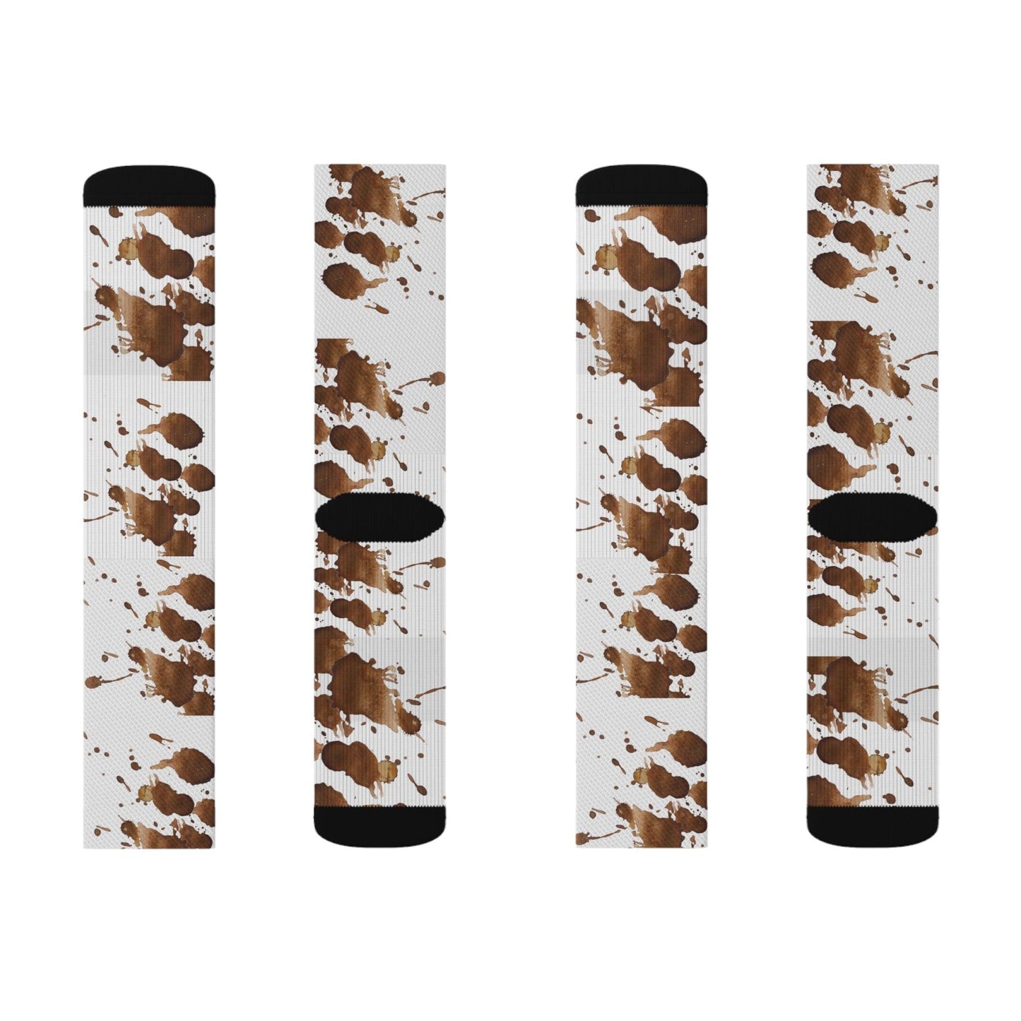 Coffee Art Stained Socks - COFFEEBRE