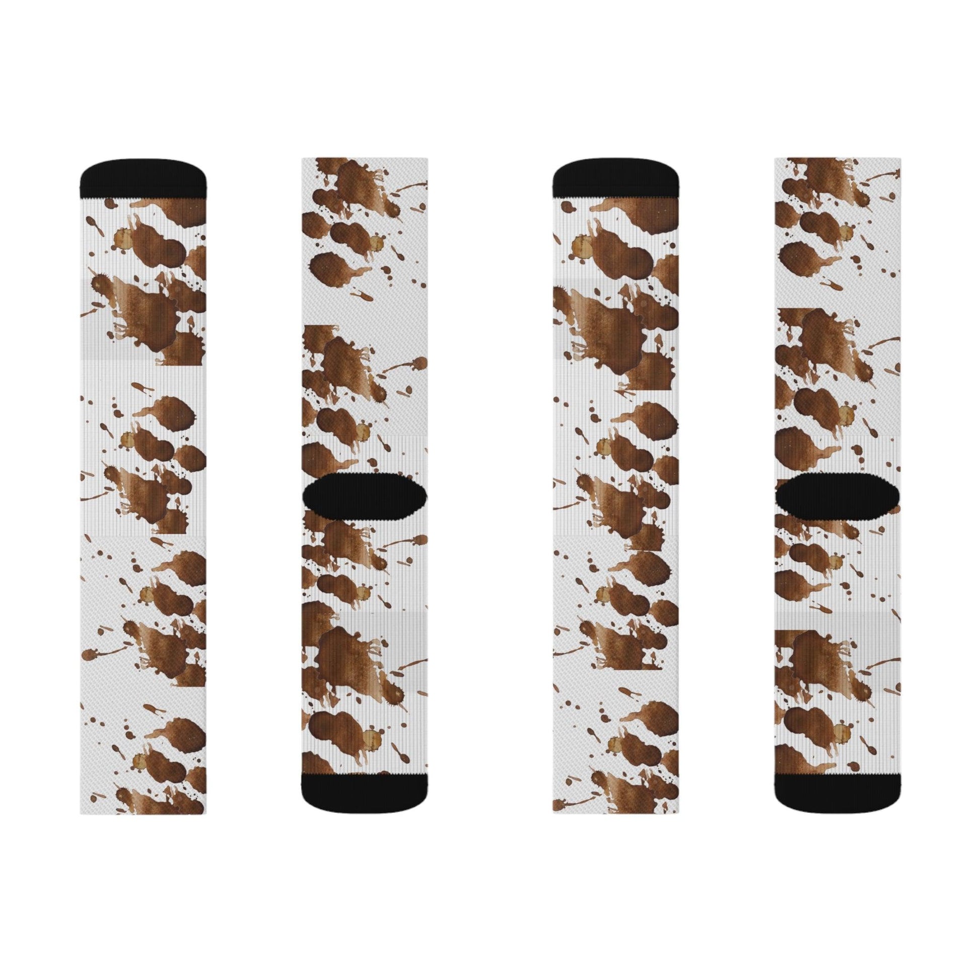 Coffee Art Stained Socks - COFFEEBRE
