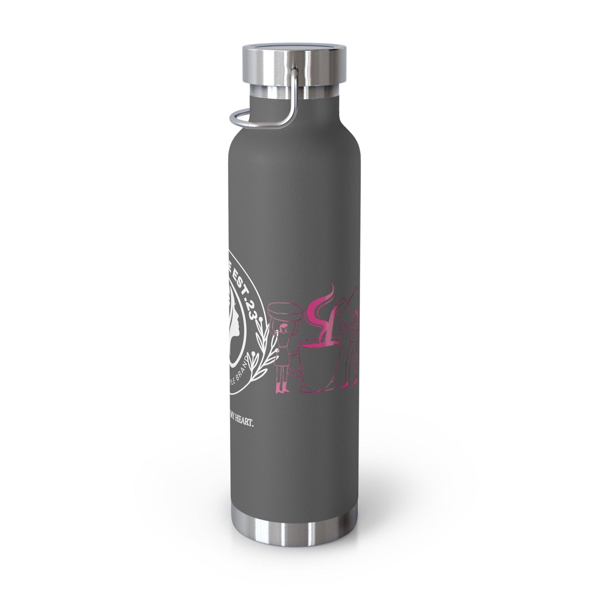 Coffeebre Copper Vacuum Insulated Bottle, 22oz - COFFEEBRE