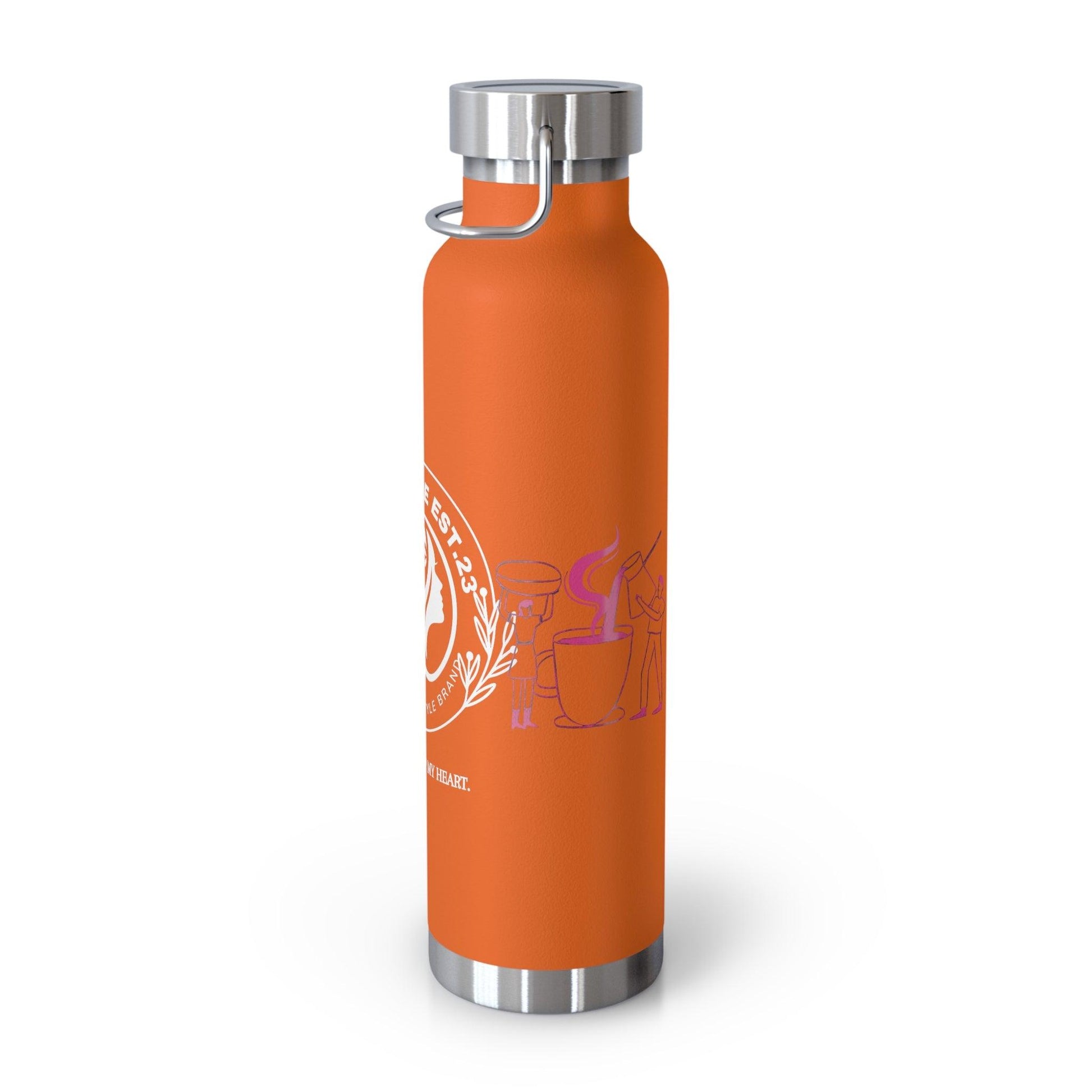 Coffeebre Copper Vacuum Insulated Bottle, 22oz - COFFEEBRE