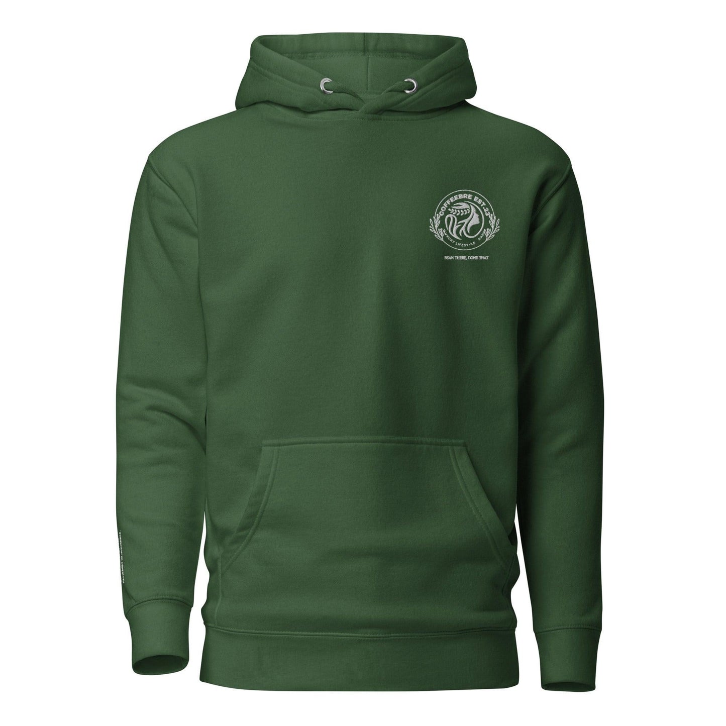 Coffeebre Embroidery Unisex Outdoor Hoodie - COFFEEBRE