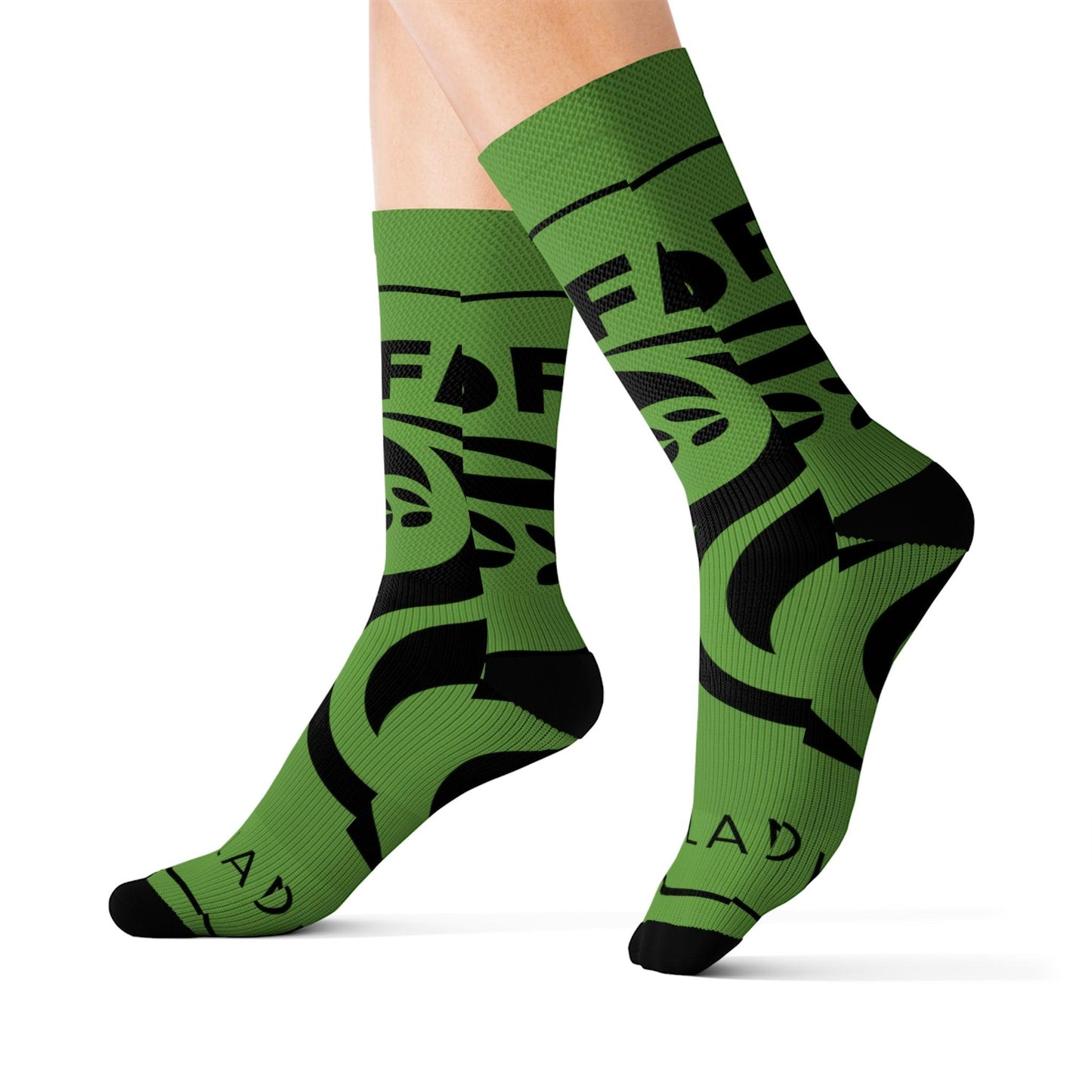 Coffeebre Lifestyle Green Socks - COFFEEBRE