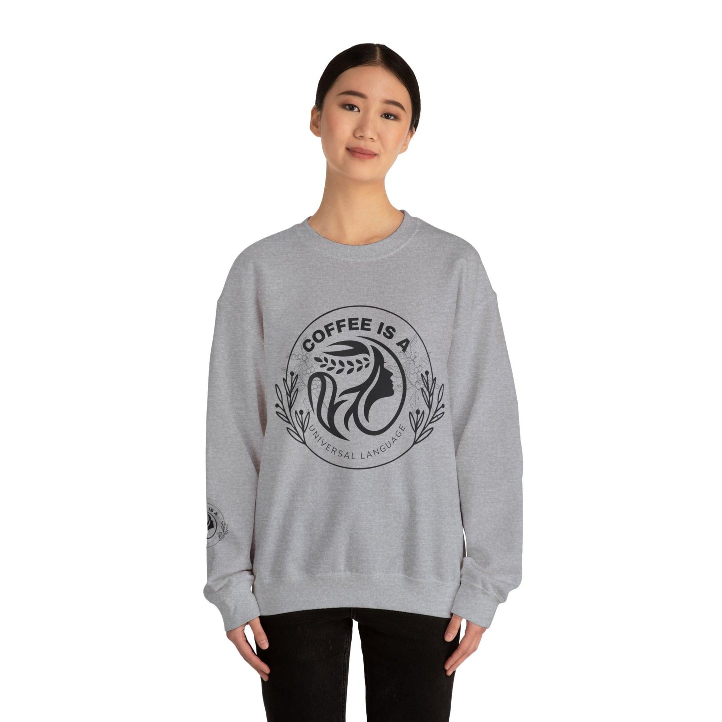 Coffeebre Lifestyle Loungewear Crew neck Sweatshirt - COFFEEBRE